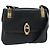 Borsa a Spalla CÉLINE Carrozza in Pelle Nera e Oro Auth 158123 Nero D'oro
