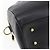 Borsa a mano GUCCI in pelle nera e oro 000 58 0265 Auth ep12255 Nero D'oro - vista 11