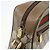 Gucci Borsa GG Supreme Web Sherry Line in PVC beige e oro 56 02 087 Auth am10340 D'oro - vista 14