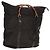 Borsa a mano in nylon marrone e argento Gucci Bamboo 002 3754 0412 Auth bs32055