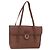 Borsa a Spalla in Pelle Marrone Oro GUCCI 001 115 1199 Auth 159210