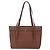 Borsa a Spalla in Pelle Marrone Oro GUCCI 001 115 1199 Auth 159210 - vista 3