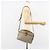 Bolsa de Ombro GUCCI GG Plus Supreme Web Sherry Line PVC Bege Ouro Auth 159949 Dourado - vista 21