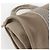 Hermès HERMES Cannes PM Borsa Tote Cotone Beige Argento Auth ka1282 - vista 13