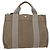 Hermès HERMES Cannes PM Borsa Tote Cotone Beige Argento Auth ka1282 - vista 2