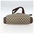 Borsa Sherry Line GG Supreme Web di GUCCI in PVC beige e oro 002 983 0163 Auth ep12615 D'oro - vista 9