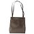 Borsa a Spalla LOEWE in Pelle Marrone Argento Autentica bs32118 - vista 2
