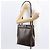 Borsa a Spalla LOEWE in Pelle Marrone Argento Autentica bs32118 - vista 26