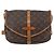 LOUIS VUITTON Borsa a Spalla Monogram Saumur 30 M42256 LV Auth ep12539 Monogramma - vista 2