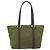 PRADA Borsa a mano in nylon verde oro Auth 159309 D'oro - vista 3