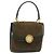 Céline Borsa a mano CELINE in suede khaki oro Auth 159231 D'oro Cachi