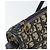 Borsa a Spalla in Tela Trotter Christian Dior Blu Navy e Oro Auth BA9247 D'oro - vista 14