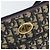 Borsa a Spalla in Tela Trotter Christian Dior Blu Navy e Oro Auth BA9247 D'oro - vista 15