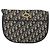 Borsa a Spalla in Tela Trotter Christian Dior Blu Navy e Oro Auth BA9247 D'oro - vista 2