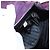 Borsa a Spalla PRADA Camoscio Viola Oro Auth 158394 D'oro Porpora - vista 22