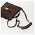 BALLY Borsa a Mano in Pelle PVC Tela 4 Set Beige Nero Marrone Auth bs32143 - vista 5