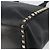 VALENTINO Borsa Rock studs in pelle 2 in 1 Nera Oro Auth BA9420 Nero D'oro - vista 18