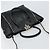 VALENTINO Borsa Rock studs in pelle 2 in 1 Nera Oro Auth BA9420 Nero D'oro - vista 6