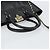 VALENTINO Borsa Rock studs in pelle 2 in 1 Nera Oro Auth BA9420 Nero D'oro - vista 7