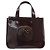 Borsa a Mano GUCCI Smalto Marrone Argento 000 1013 0504 Auth gh1513 - vista 2