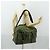LOUIS VUITTON Monogram Mini mini claudine Bolsa Boston Khaki MB0082 LV Auth mr1701 Caqui - vista 25