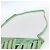 Burberry Borsa a spalla Nova Check in PVC Verde Oro Auth 162781V D'oro - vista 8