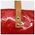 LOUIS VUITTON Monogram Vernis Reade PM Borsa a Mano Rossa M91088 LV Auth BA9357 Rosso - vista 10