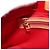 LOUIS VUITTON Monogram Vernis Reade PM Borsa a Mano Rossa M91088 LV Auth BA9357 Rosso - vista 21