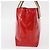LOUIS VUITTON Monogram Vernis Reade PM Borsa a Mano Rossa M91088 LV Auth BA9357 Rosso - vista 3