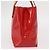 LOUIS VUITTON Monogram Vernis Reade PM Borsa a Mano Rossa M91088 LV Auth BA9357 Rosso - vista 5
