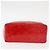 LOUIS VUITTON Monogram Vernis Reade PM Borsa a Mano Rossa M91088 LV Auth BA9357 Rosso - vista 6