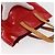 LOUIS VUITTON Monogram Vernis Reade PM Borsa a Mano Rossa M91088 LV Auth BA9357 Rosso - vista 7