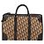 Borsa Boston in tela Trotter Christian Dior marrone oro Auth gh1472 D'oro - vista 2