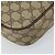 GUCCI GG Supreme Web Sherry Line Clutch Bag Beige Oro 156 01 034 Auth 159359 D'oro - vista 11