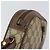GUCCI GG Supreme Web Sherry Line Clutch Bag Beige Oro 156 01 034 Auth 159359 D'oro - vista 13
