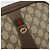 GUCCI GG Supreme Web Sherry Line Clutch Bag Beige Oro 156 01 034 Auth 159359 D'oro - vista 14