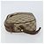 GUCCI GG Supreme Web Sherry Line Clutch Bag Beige Oro 156 01 034 Auth 159359 D'oro - vista 5