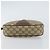 GUCCI GG Supreme Web Sherry Line Clutch Bag Beige Oro 156 01 034 Auth 159359 D'oro - vista 7