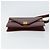 CARTIER Bolsa de Ombro Must Line Couro Bordeaux Ouro Auth gh1495 Dourado - vista 9