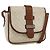 Céline Borsa a spalla in tela Macadam CELINE in pelle PVC bianca e argento Auth 159259 Bianco