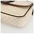 Céline Borsa a spalla in tela Macadam CELINE in pelle PVC bianca e argento Auth 159259 Bianco - vista 10