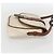 Céline Borsa a spalla in tela Macadam CELINE in pelle PVC bianca e argento Auth 159259 Bianco - vista 5