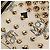 MCM Vicetos Logogramm Rucksack aus PVC Leder Weiß Gold Auth 158824 Golden - Ansicht 17