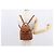 Zaino in pelle Gucci Bamboo marrone oro 003 1956 0030 Auth 153732 - vista 26