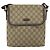 Gucci Borsa a Spalla GG Supreme PVC Beige Oro 223666 Auth ka1236 D'oro - vista 2