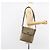 Gucci Borsa a Spalla GG Supreme PVC Beige Oro 223666 Auth ka1236 D'oro - vista 22
