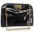 Borsa a Spalla Chain Gancini Salvatore Ferragamo Smalto Nero Oro Auth am10237 D'oro
