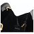 Borsa a Spalla Chain Gancini Salvatore Ferragamo Smalto Nero Oro Auth am10237 D'oro - vista 18