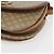Céline Borsa a Spalla in Tela Macadam CELINE PVC Beige Oro Auth ka1364 D'oro - vista 10