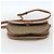 Céline Borsa a Spalla in Tela Macadam CELINE PVC Beige Oro Auth ka1364 D'oro - vista 9